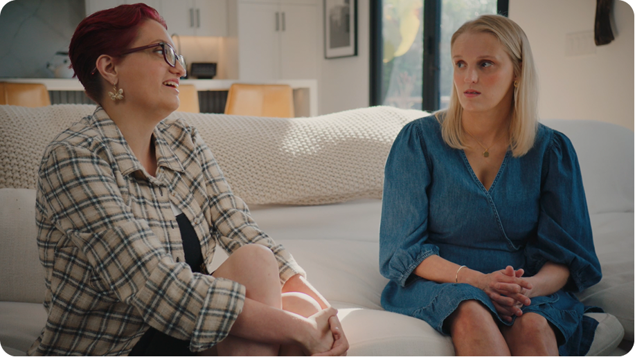 Video of Emma and Abby